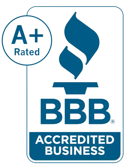 BBB Accredited Business — A+ rated